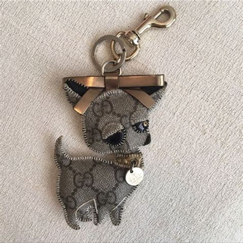 gucci key|Gucci chihuahua keychain.